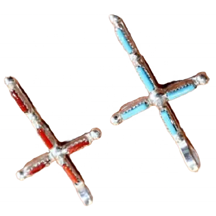 Natural Turquoise pendant gemstone Lovely Turquoise Pendant Cross Design 925 Sterling Silver Pendant 9