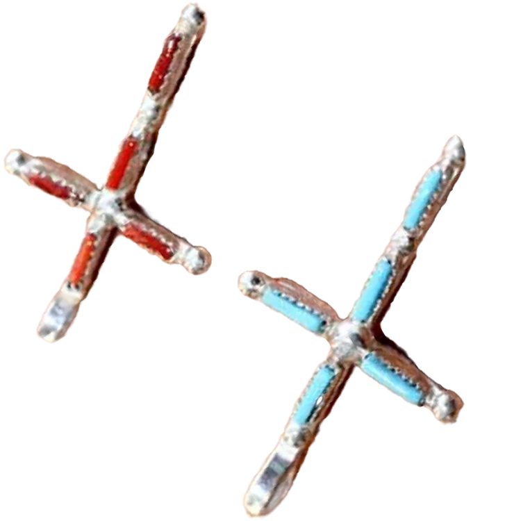 Natural Turquoise pendant gemstone Lovely Turquoise Pendant Cross Design 925 Sterling Silver Pendant 13