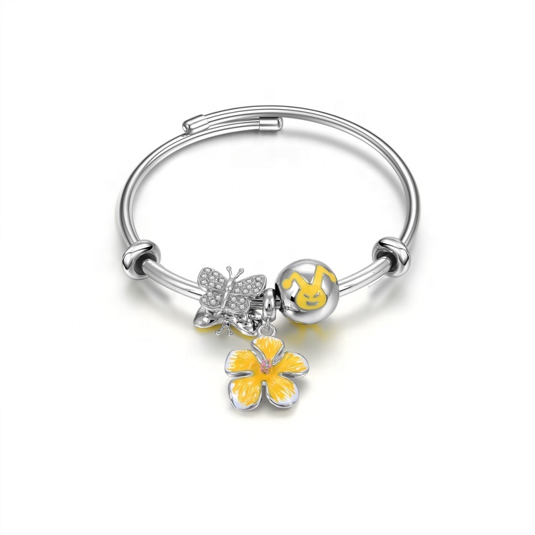 ស្ត្រីទាន់សម័យ 925 ពណ៌ប្រាក់ Sterling 11