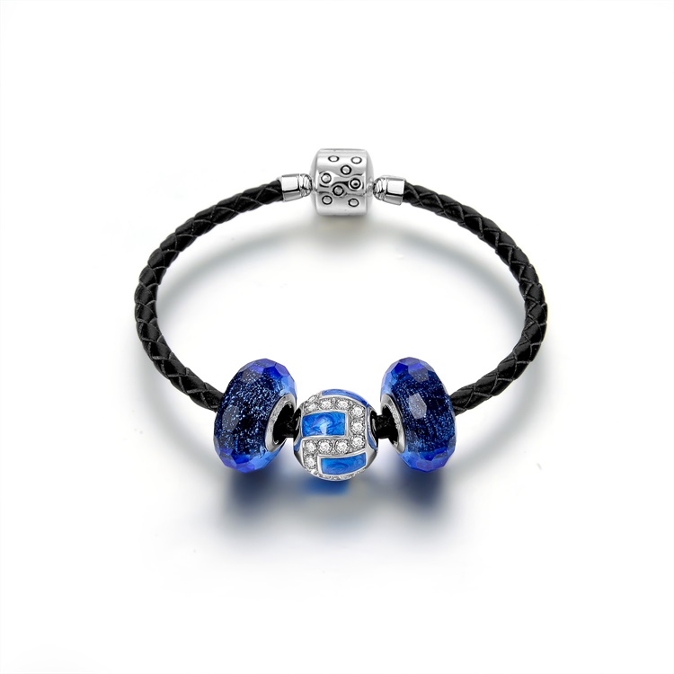 Bracelet seun cearcall pearsantachd 12