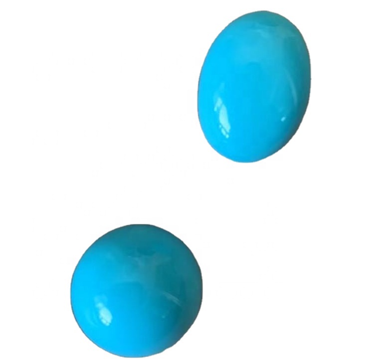 Haruldane looduslik USA Sleeping Beauty Turquoise Gemstone ovaalsed cabochons naistele 7