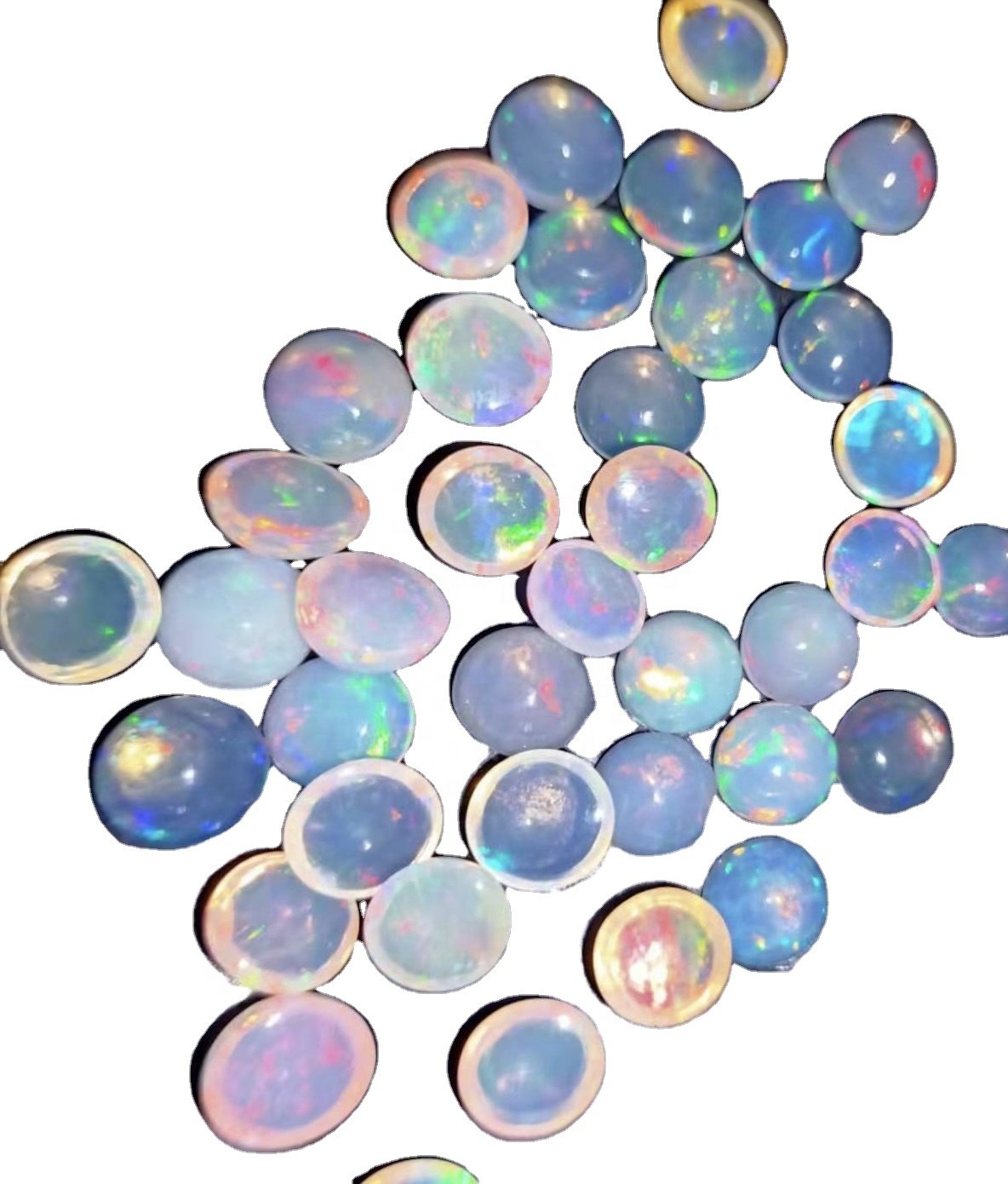 6 എംഎം പ്രകൃതിദത്ത എത്യോപ്യൻ ഒപാൽ ഓവൽ അയഞ്ഞ കല്ല് പ്രകൃതിദത്ത എത്യോപ്യൻ ഒപാൽ ഓവൽ നെയിം ബാധിച്ചു 13