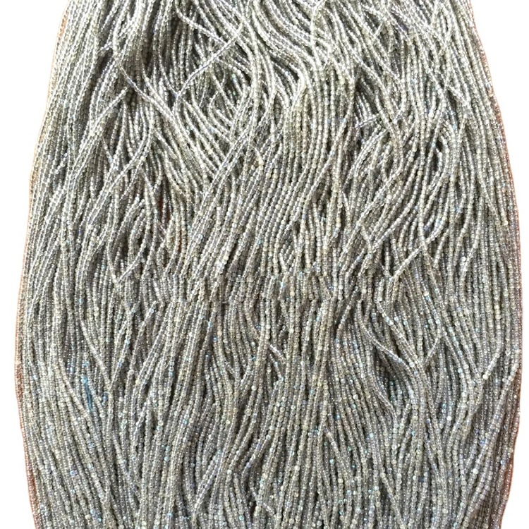 16 ഉയർന്ന ഗ്രേഡ് നാച്ചുറൽ ലാബ്രഡറോഡ് റ round ണ്ട് ബോഡുകൾ ചാരനിറത്തിലുള്ള വർണ്ണ ലാബ്രഡറോഡർ നെക്ലേസ് നിർമ്മാണത്തിനുള്ള അയഞ്ഞ മൃഗങ്ങൾ 11