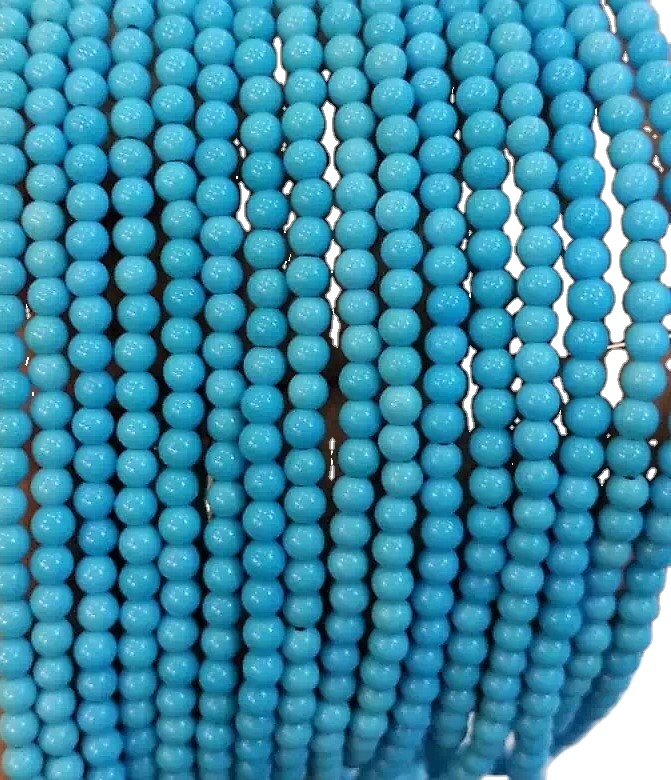 Real Turquoise Round Beads Turquoise Loose Beads Round Shape 11
