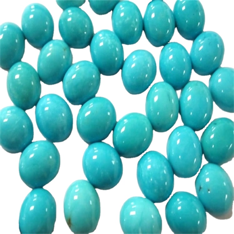 Ilopọ Evper Turquoise ofaloko cakockon ti a tú awọn titobi GEMSESES OBI 13