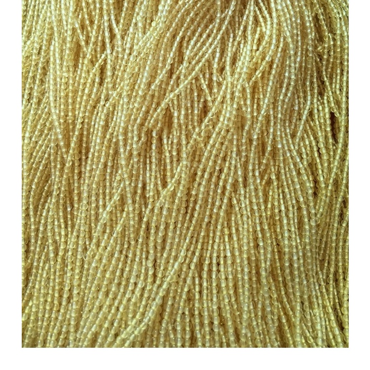 Ventas al por mayor Fábrica Natural Blanco Topaz Gemstone Beads Natural Piedra de piedras preciosas Redondeo Flojo Beads 11