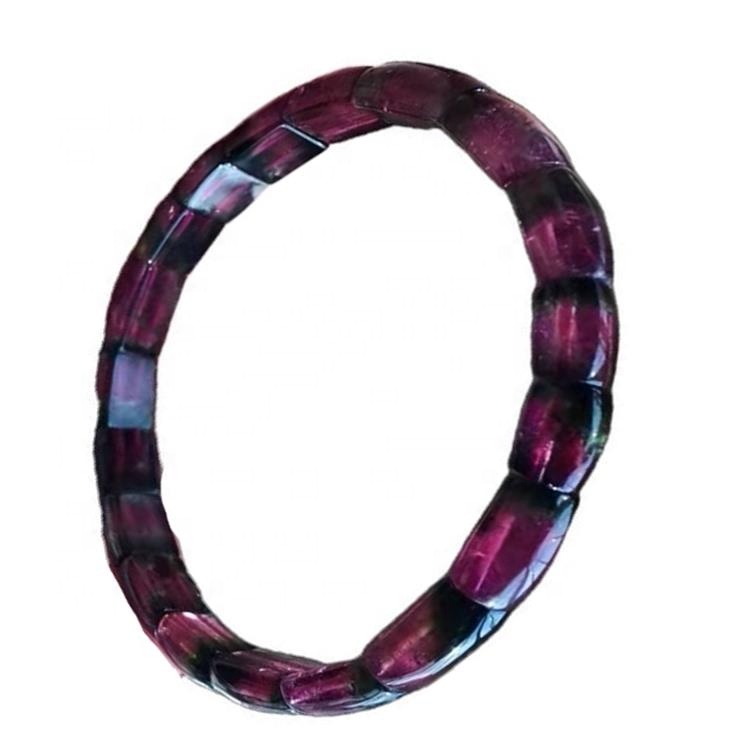 Multi layer Mountain Colorful Tourmaline Rubellite Bangle Jewelry Beaded Bracelets Bracelet 02 Natural 11