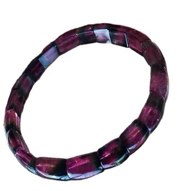 Multi layer Mountain Colorful Tourmaline Rubellite Bangle Jewelry Beaded Bracelets Bracelet 02 Natural 13