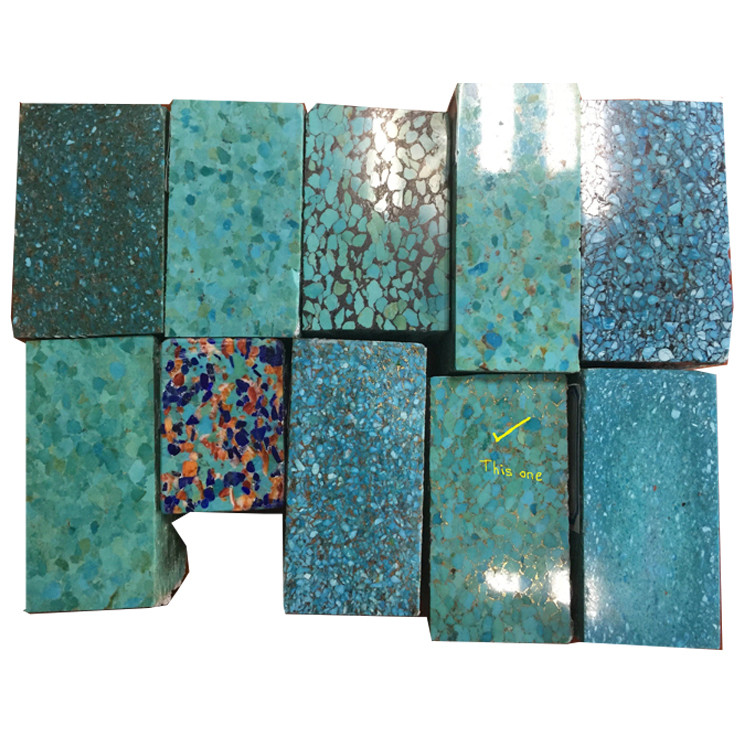 I-turquoise yendalo ibhlokhi i-surquooise yendalo yendalo i-turquoise 45