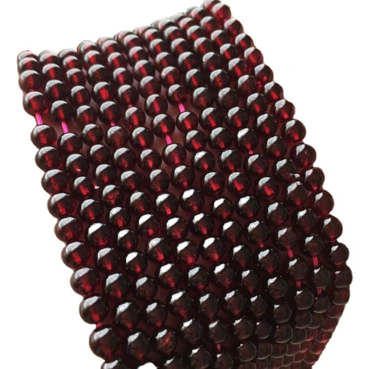 Rhodolita natural rosa granate facetado perlas redondas Strand / Rhodolite Garnet Ball Forma Beads 11
