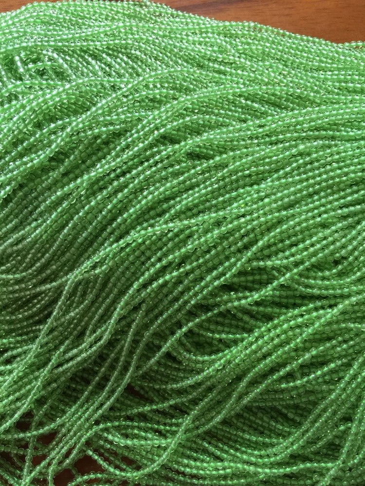 1.8mm 2mm 2.25mm 2.5mm 2.75mm Natuurlike edelsteen Chrysolite Olivine Round Beads Maak groothandel 13