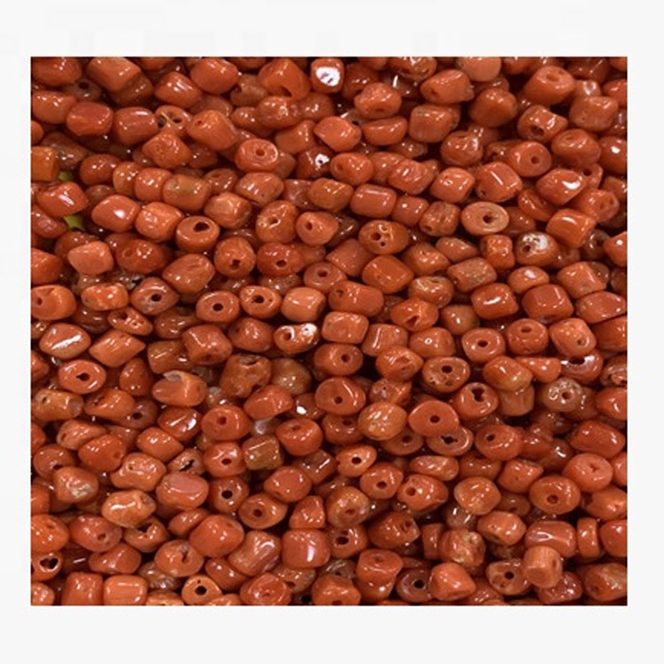 گرم، شہوت انگیز فروخت قدرتی مرجان مالا کی شکل Gemstone کا حساب 25