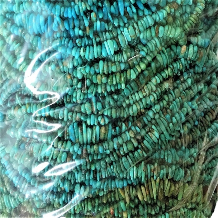 Turquoise stone jewelry  Natural Turquoise Beads Strands Nugget 13