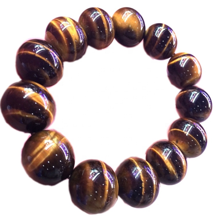 I gioielli per perline dell'occhio della tigre fanno all'ingrosso dell'occhio naturale della tigre 4mm 6mm 8mm 16