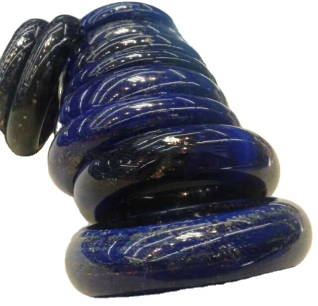 Armband Lapis LAZULI / Blue Beaded Natural Stone / Bêste FOAR BOYFEN FOLIKLIKE genêzing Protection Machtich manlju styl 15