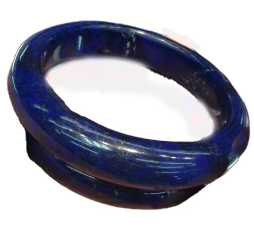 Armband Lapis LAZULI / Blue Beaded Natural Stone / Bêste FOAR BOYFEN FOLIKLIKE genêzing Protection Machtich manlju styl 17