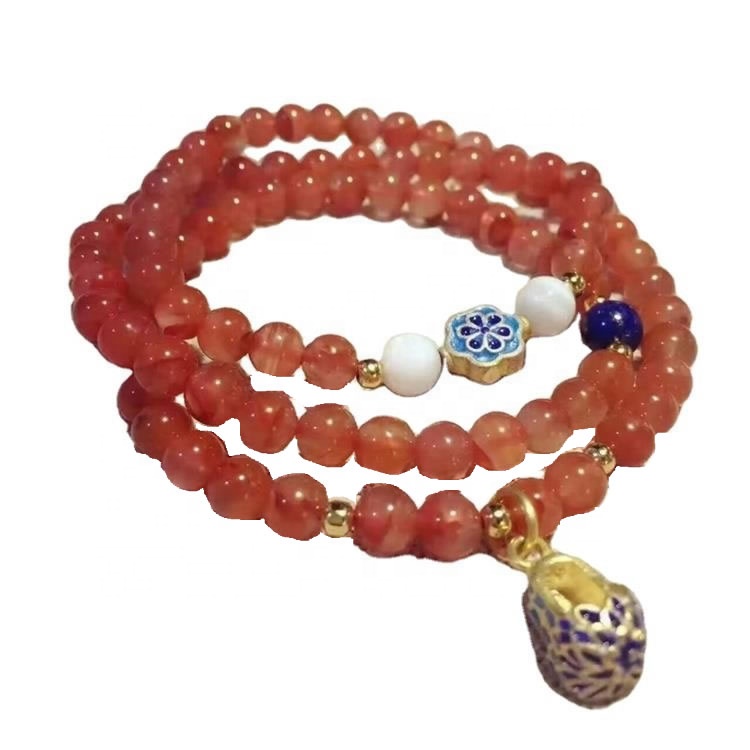 Khao ea Mabenyane a Fetisisa Agate Round Beads 925 Sáre Whoolece Wholes 13