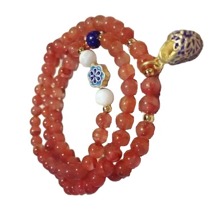 Khao ea Mabenyane a Fetisisa Agate Round Beads 925 Sáre Whoolece Wholes 15