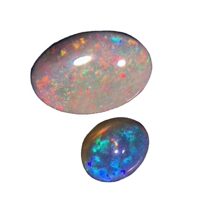 Ethiopia Opal Oval Cabochon / Australian Black Opal 15
