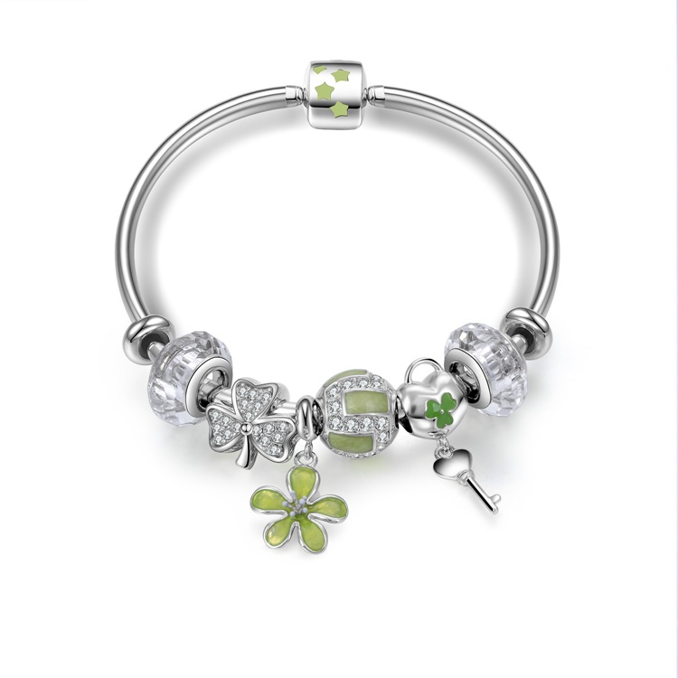 유명한 브랜드 여성 925 실버 팔찌 17