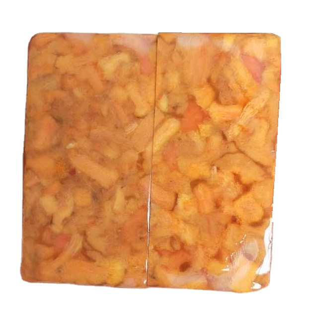 Bloccu di corallo giallu cumpressu 15