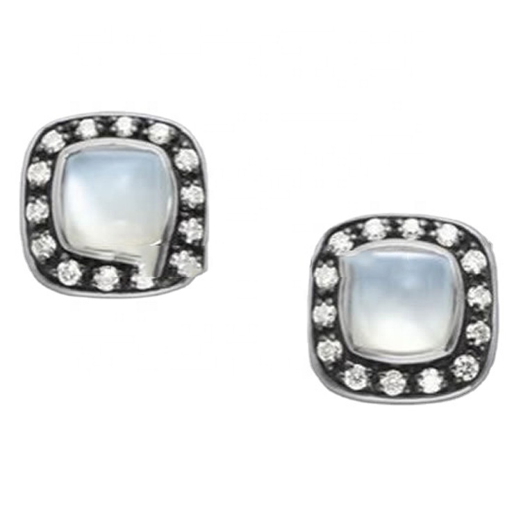 925 sterling sulveren echte ruby earringen 15