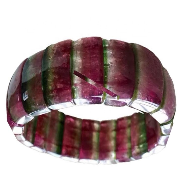 Naturaliter Gemstone jewelry 17x7.5mm tourmaline RUBELLITE Bangle Bangle 13