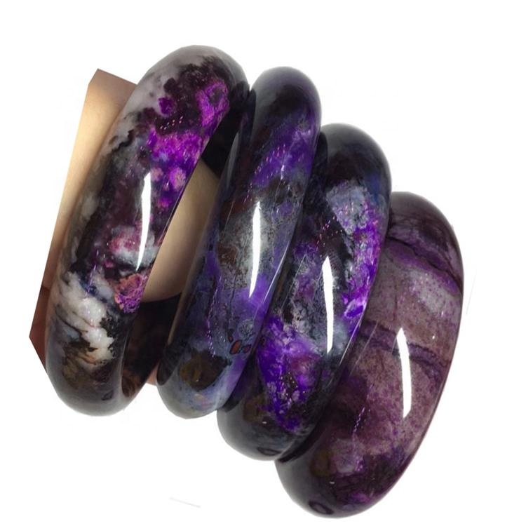 Mórdhíol Mórdhíola Gemilite Bangle Bangle Gemstite Méid agus cruth bracelets 13