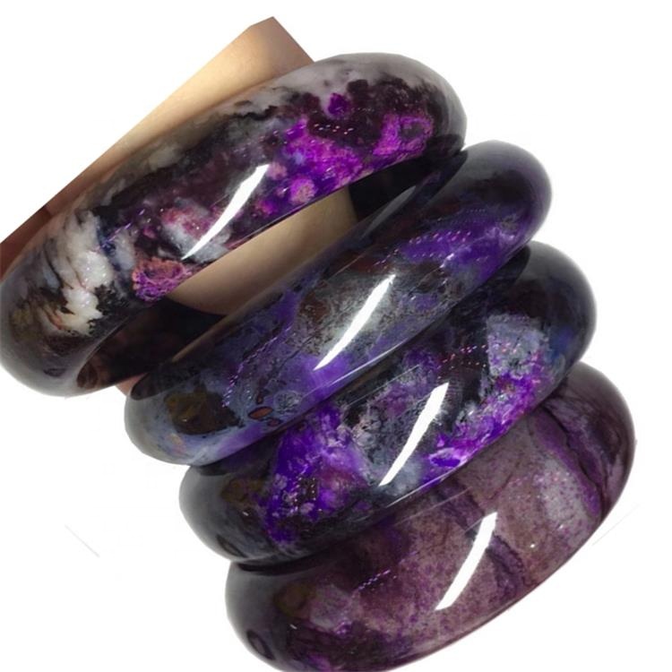 Mórdhíol Mórdhíola Gemilite Bangle Bangle Gemstite Méid agus cruth bracelets 15