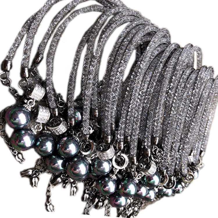 925 Sterling Sterling Sterlay Inlay Jewely ສາຍແຂນ 23