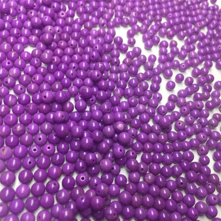 ನೈಸರ್ಗಿಕ ಪರ್ಪಲ್ ಫಾಸ್ಫೋಸೈಡರ್ ಮಣಿಗಳು ಸಡಿಲವಾದ ಮಣಿಗಳು ಜೆಮ್ಸ್ಟೋನ್ ನೈಸರ್ಗಿಕ ಫಾಸ್ಫೋಸಿಡರ್ ಮಣಿ 7