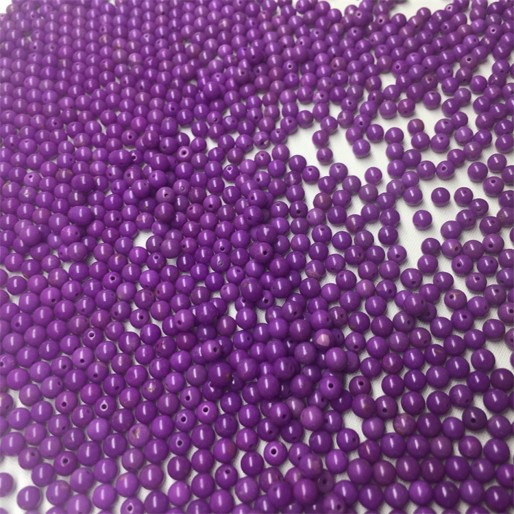 ನೈಸರ್ಗಿಕ ಪರ್ಪಲ್ ಫಾಸ್ಫೋಸೈಡರ್ ಮಣಿಗಳು ಸಡಿಲವಾದ ಮಣಿಗಳು ಜೆಮ್ಸ್ಟೋನ್ ನೈಸರ್ಗಿಕ ಫಾಸ್ಫೋಸಿಡರ್ ಮಣಿ 9