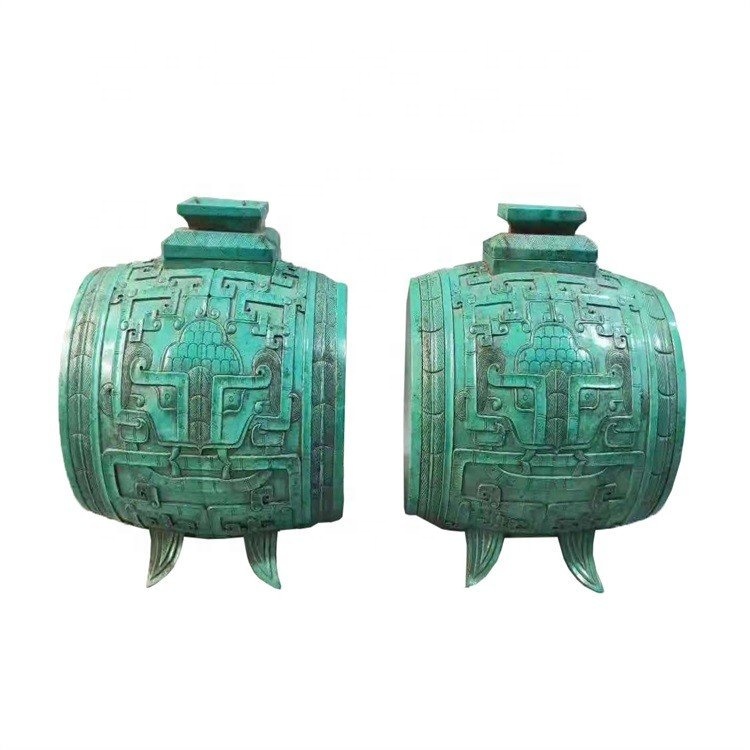 Ornáidí quadripod glas clasaiceach glas le haghaidh maisiúcháin 9