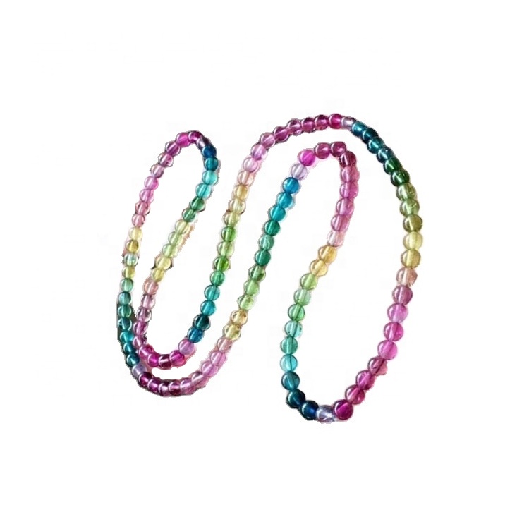 西瓜電影園6mm圓形16 \“珠子股鬆散寶石 17