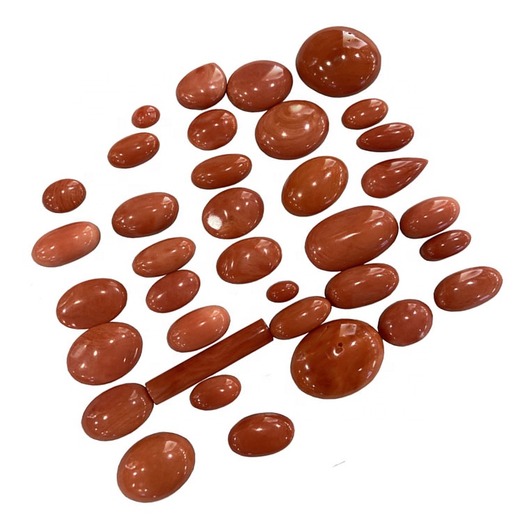 Forme ovale forme ovale forme ronde en forme de corail de corail naturelle 17