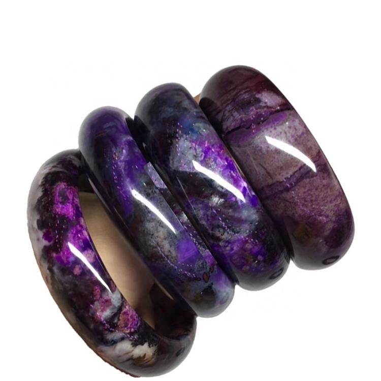 I-Sululite Gemstones Jemstones ubucwebe Jewelede 6mm Purple Subilite Jadeite I-Bropeite Isongo 17