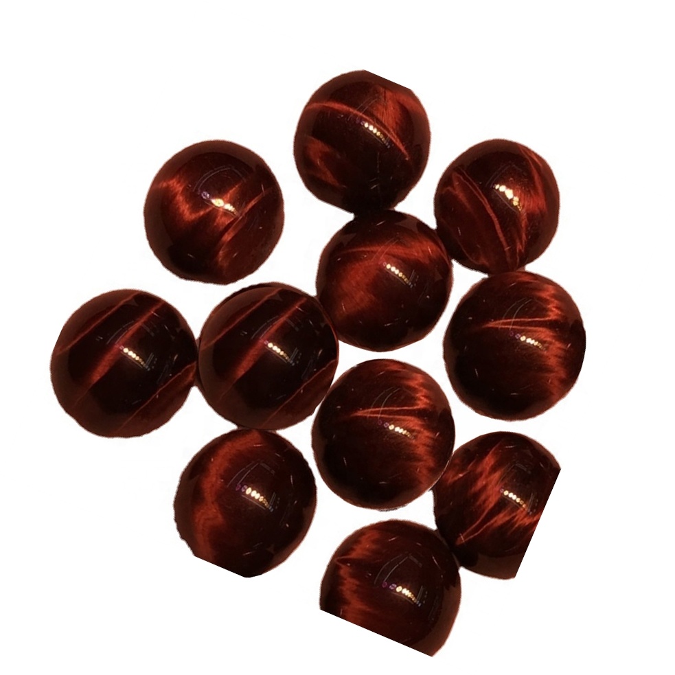 Asili ya tiger jicho cabochon loose jiwe aaa juu quality gemstone semi ya thamani ya kujitia mawe 17