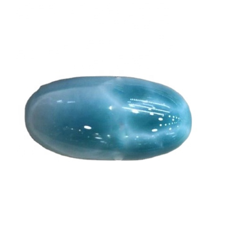 Larimar Cabogar Gemstone ថ្មលក់ដុំប្រេងឥន្ធនៈជាច្រើននៃឡាម៉ាឡាថ្មថ្មអាកាដែលមានគុណភាពខ្ពស់ 17