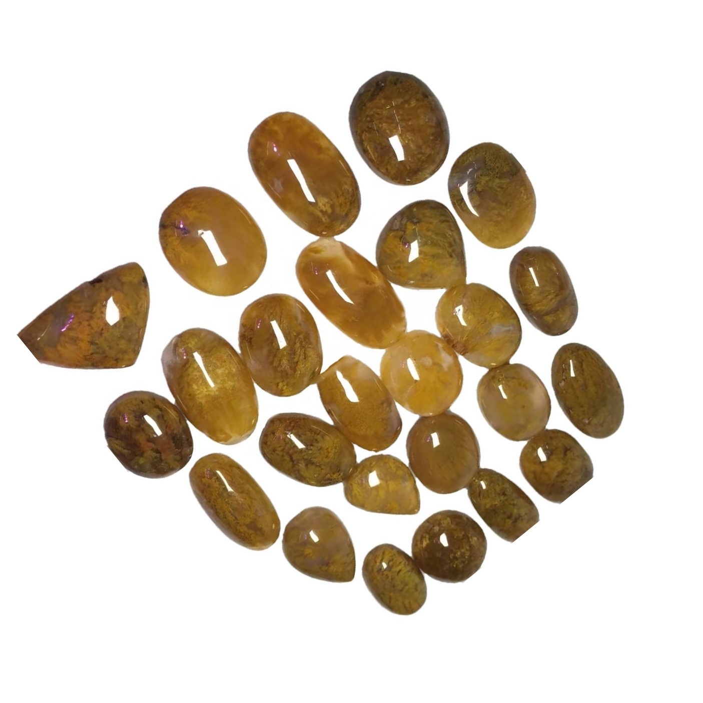 Natural Moss Agate Gemstone Moss Agte Lowon 17