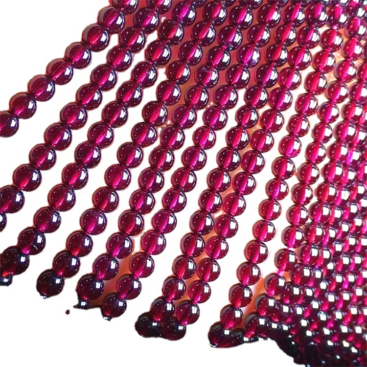 មើមដំថ្មពណ៌ផ្កាឈូក Beads អង្កាំដែលមានលក្ខណៈធម្មជាតិរលុង 6-12 មមសម្រាប់ការរកស៊ីគ្រឿងអលង្ការ 17