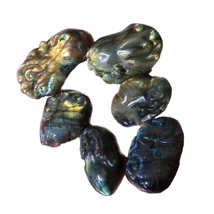 Handmade Labradrite Lejoe le becha pendant 17