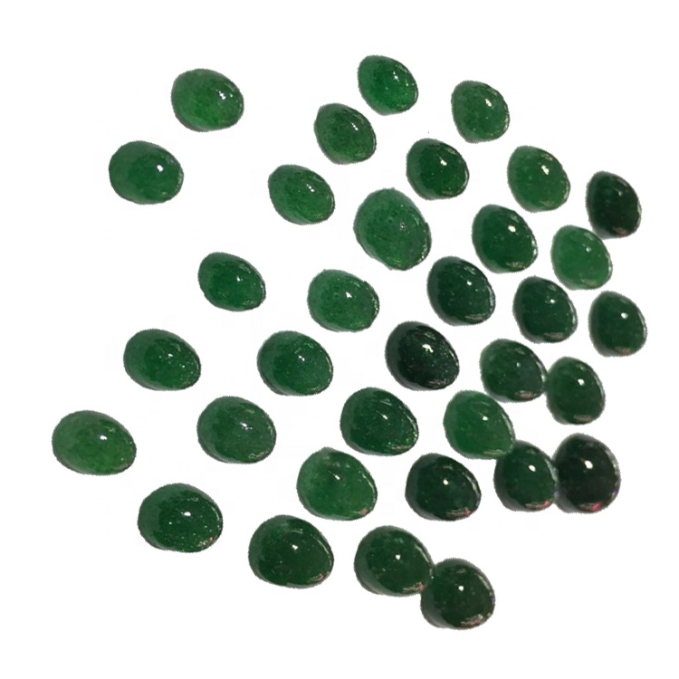 天然草莓石英冠道批发宝石椭圆形草莓Quartz Cabochon宽松宝石 17