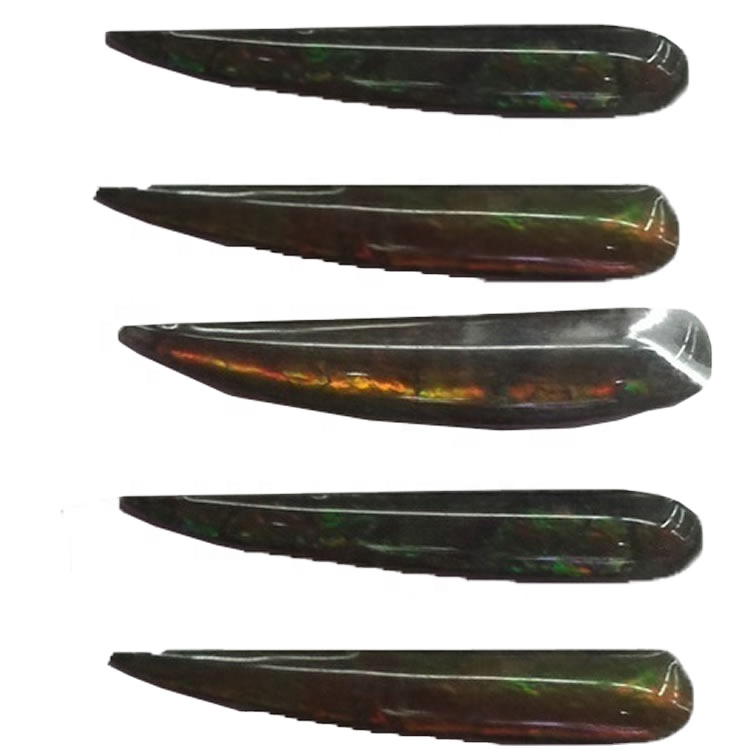 天然氨鐵岩蛋白石鬆散寶石凸膠中珠寶 17