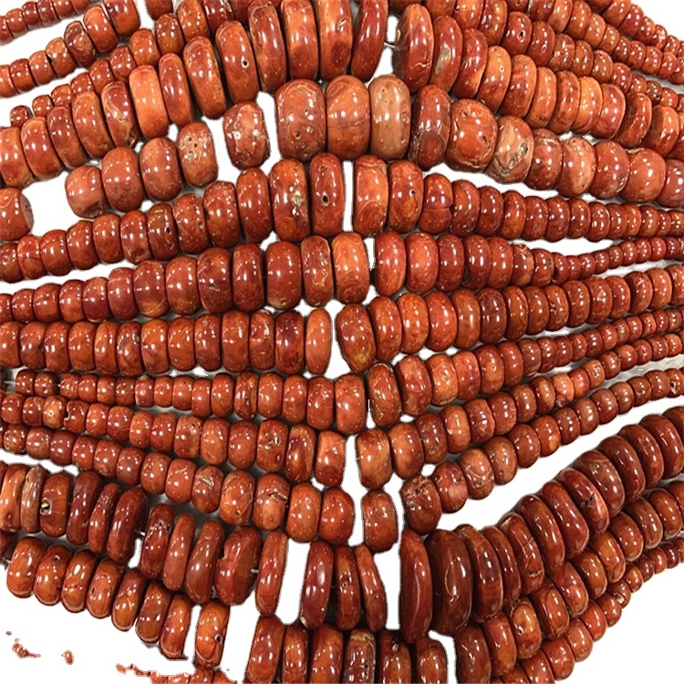 Coralli arancioni naturali Perle rotonde perline di guarigione della pietra preziosa della pietra preziosa perline allentate per la fabbricazione dei gioielli fai da te 17