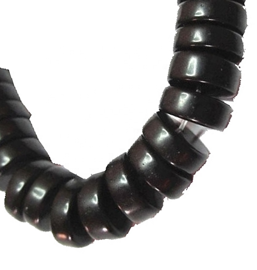 مودا يۈرەك شەكلى قارا Onyx Cabochon مونچاق قارا گۆھەر تاش كابوچون 17