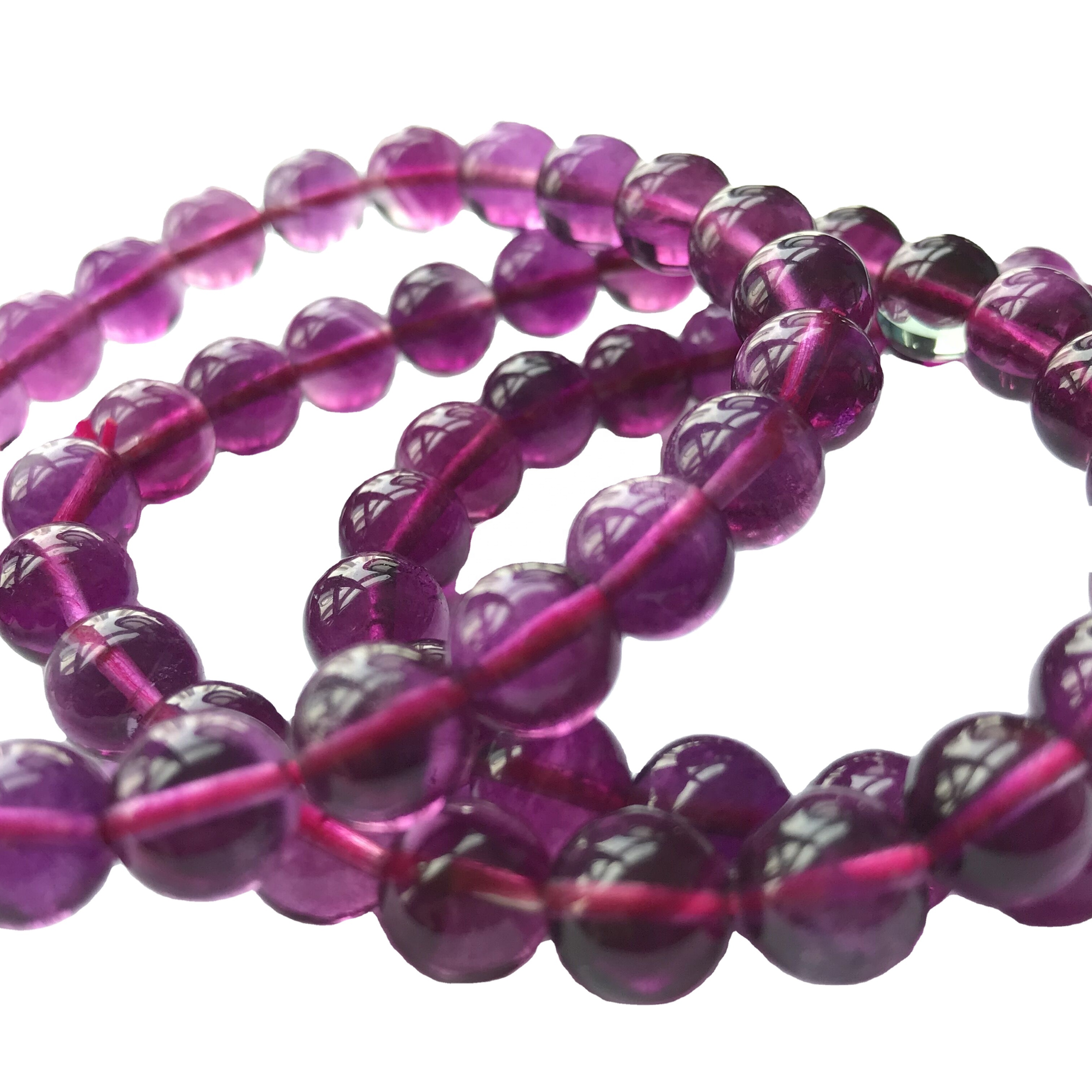 Dhab ahaantii dabiiciga ah ee quruxda badan 8mm wareega wareega 17