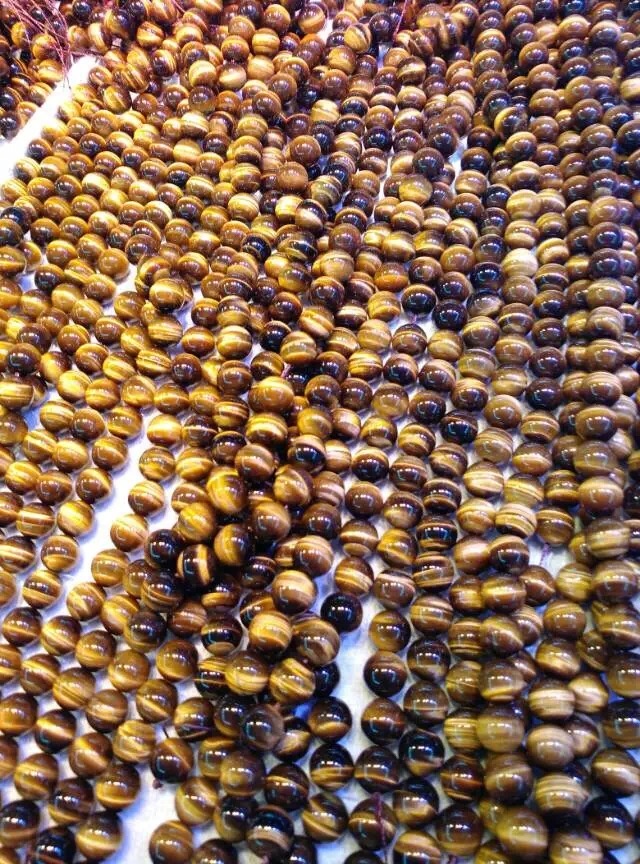 លក់ដុំមានពណ៌លឿង 8 មមមម 12 មមម័រអង្កាំថ្មរោមចិញ្ចើម 17