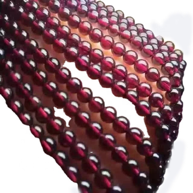 Đá quý tự nhiên Phong cách khác nhau Garnet Vòng hạt số lượng lớn làm cho bán buôn 17
