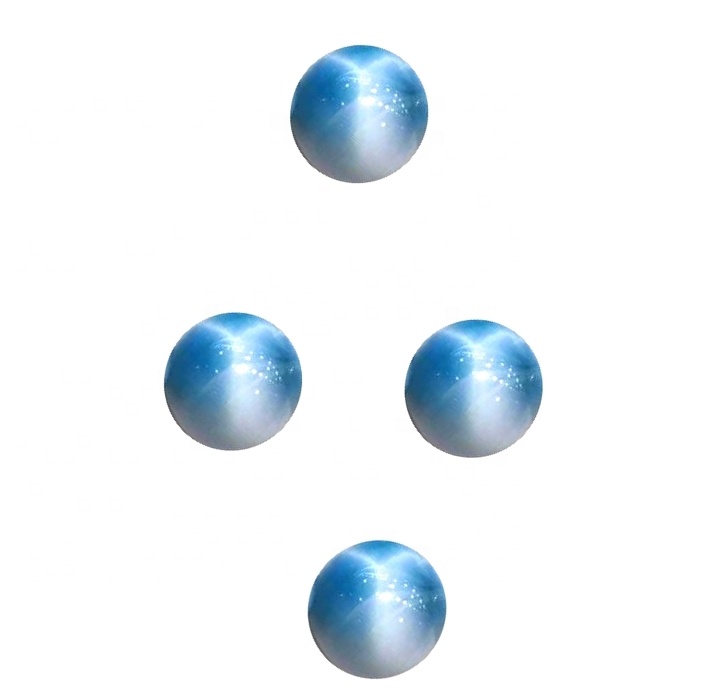 Gerðu heildsölu Dóminíska lýðveldið Larimar Gemstone Round Perlur Healing Energy Gemstone Lausar perlur 17