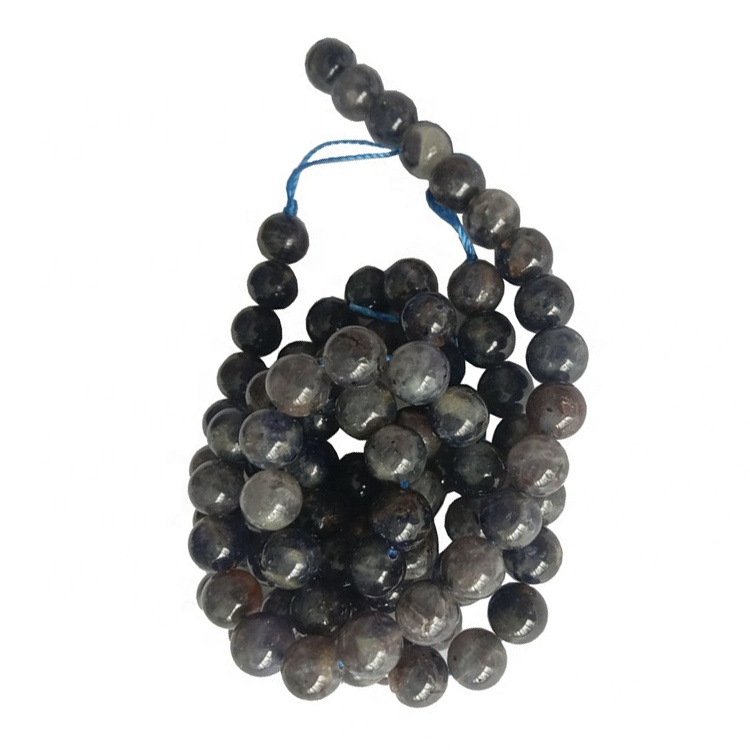 String Naturge Lolite Tolite Leads Genuine Gemstone Gemstone Populari Looking Keelry 8mm 17